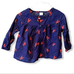 Old Navy | Swing Cut Peasant Top (12-18 mos) 🦞